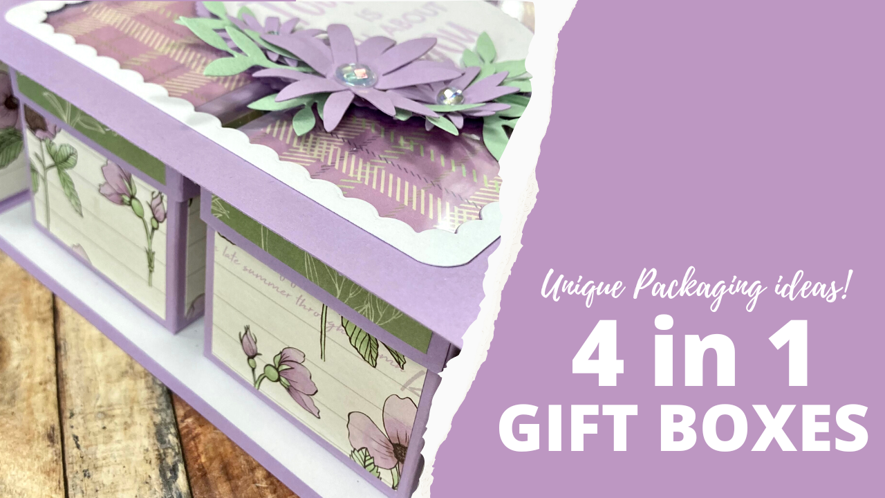 Unique Packaging Ideas 4 in 1 Gift Boxes