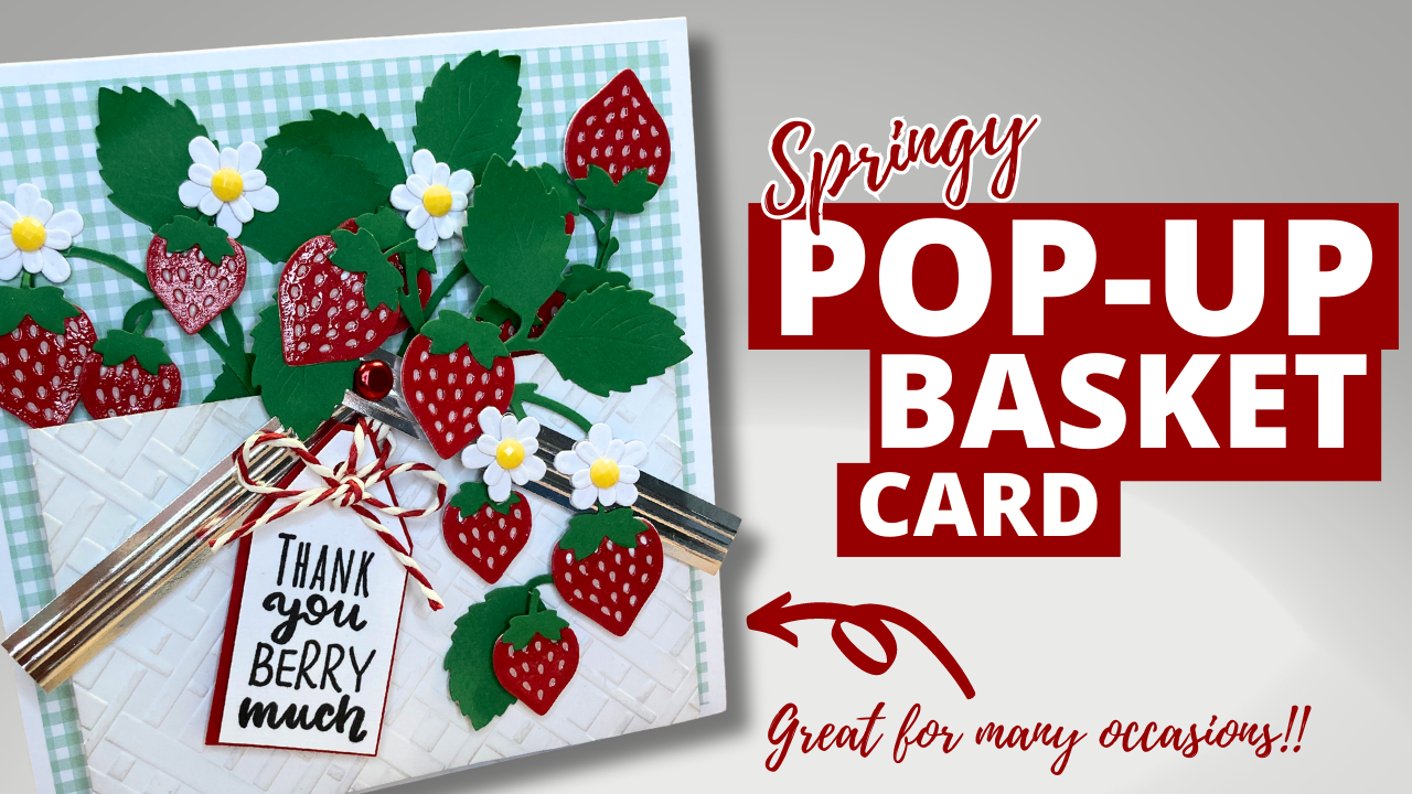 Springy Pop-Up Basket Card