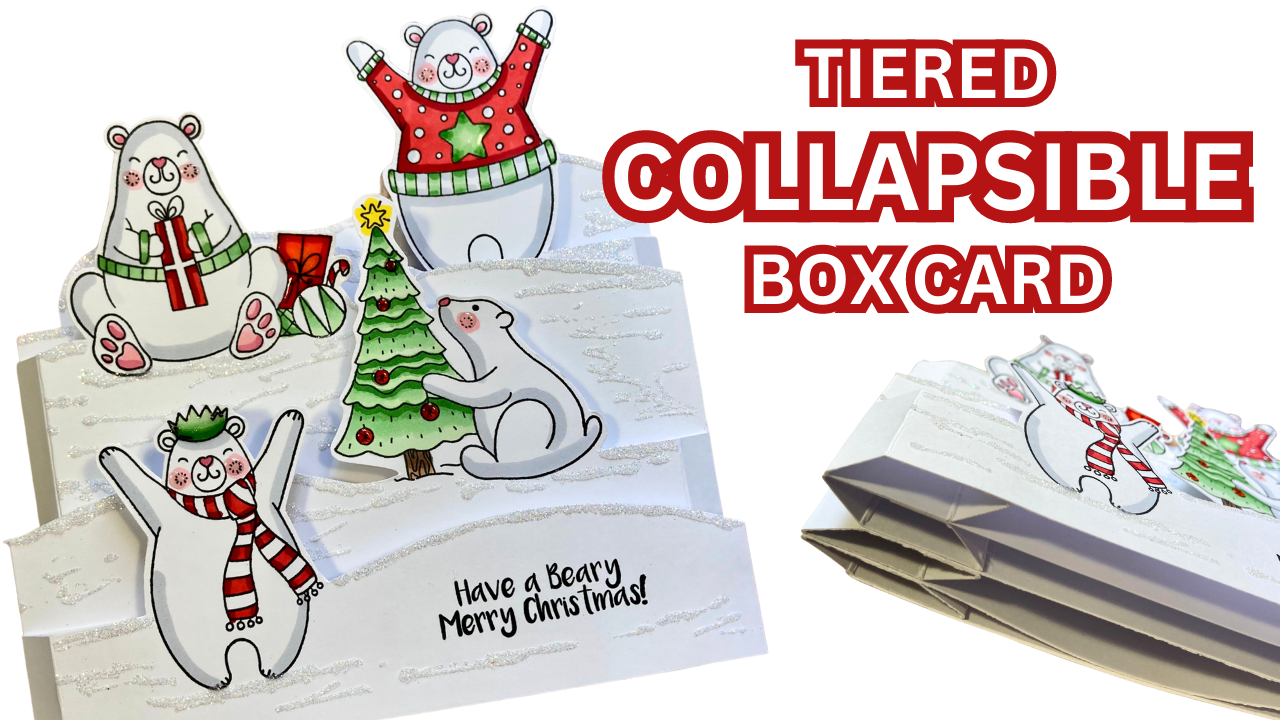 Tiered Collapsible Pillar Box Card
